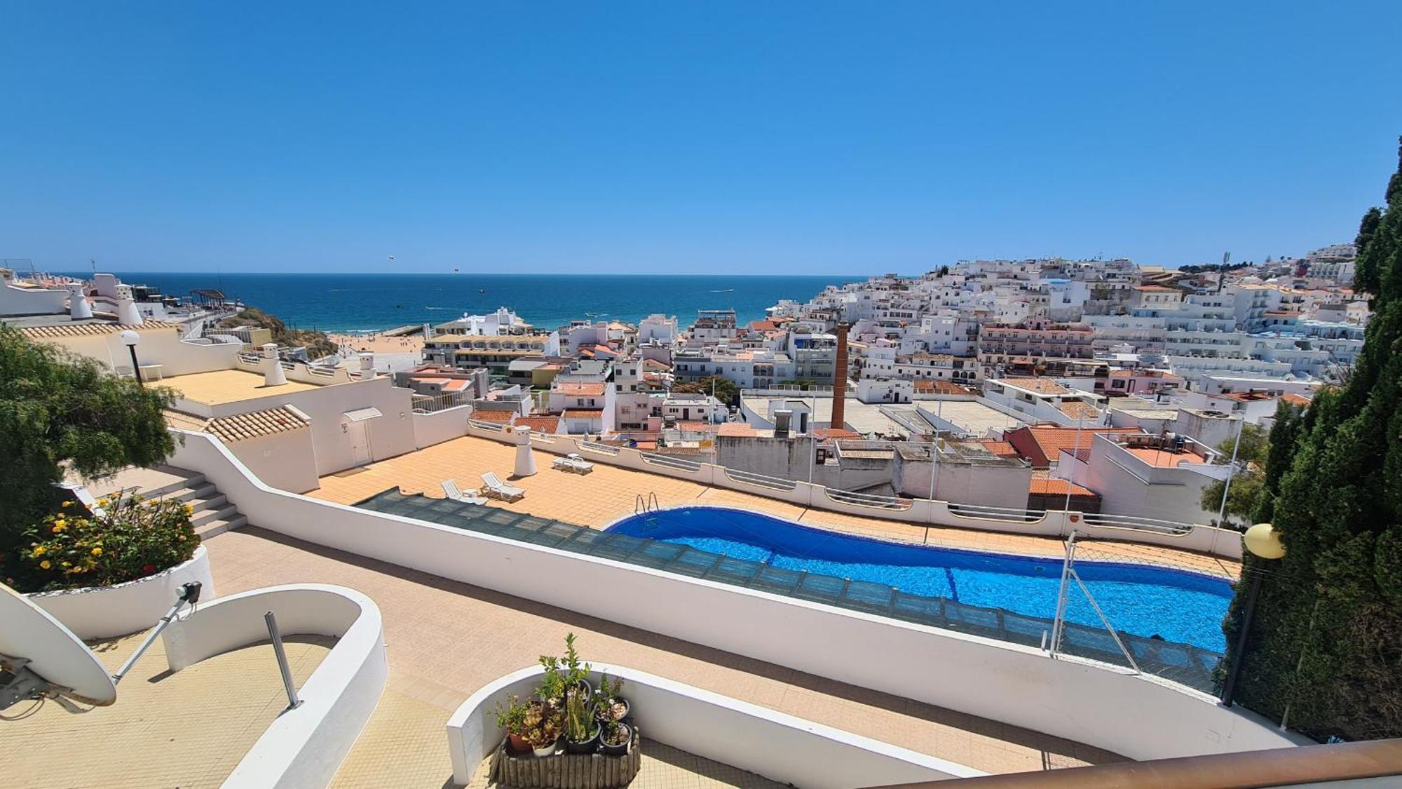 Апартаменты Albufeira Sea View Экстерьер фото