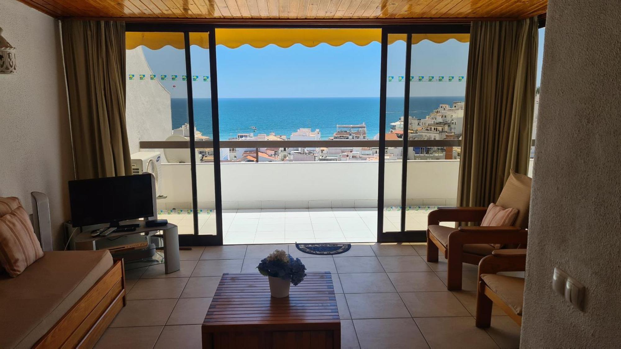 Апартаменты Albufeira Sea View Экстерьер фото